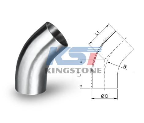 45° Welded Elbow (Long Type)