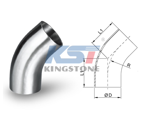 45° Welded Elbow (Long Type)