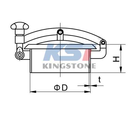 Circular type manhole cover (without pressure)