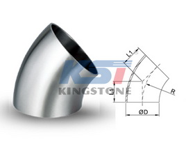 45°焊接式弯头