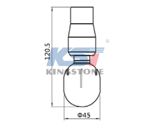 RSH rotary washing ball - Φ 45